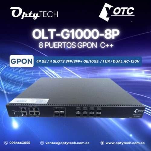 OLT YOTC-G1000-8P